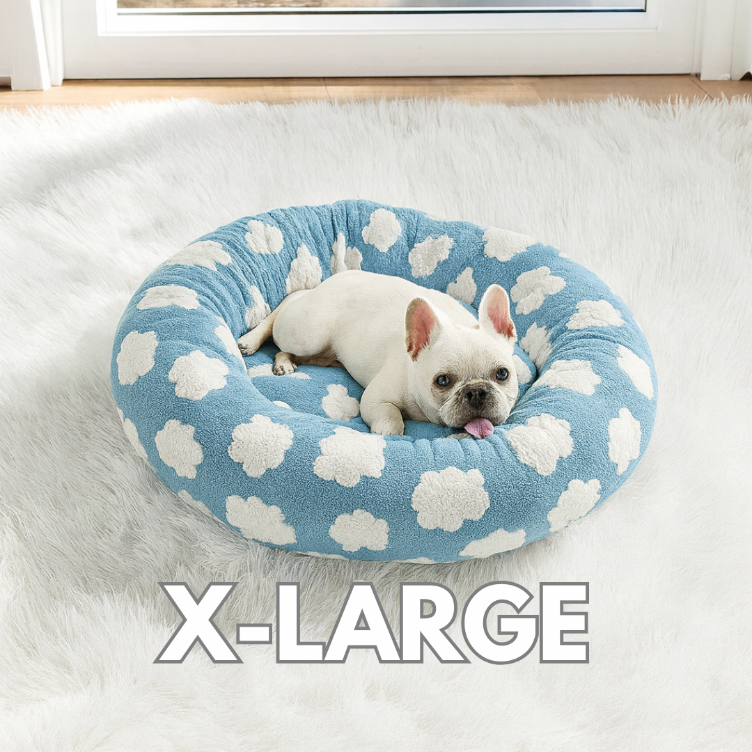 Cozy Calming Donut Pet Bed