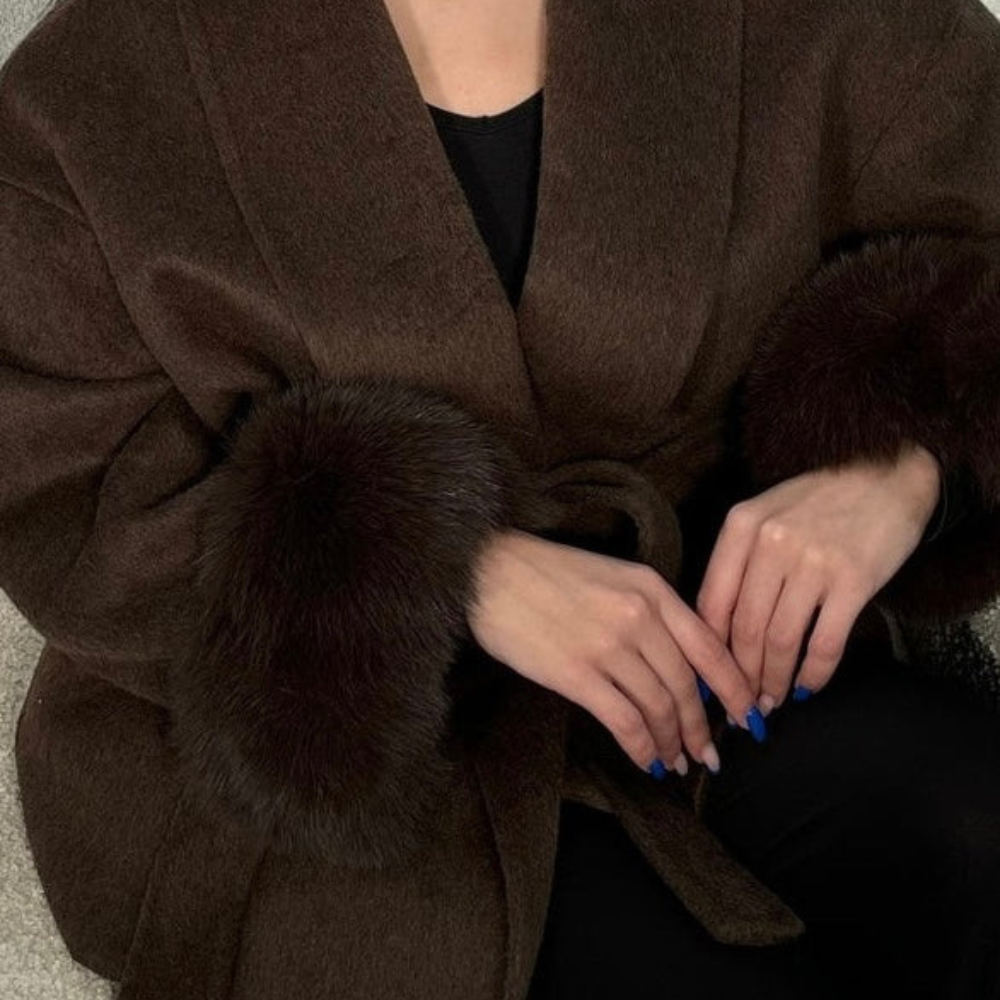 MARIE Luxury Wool Blend Coat