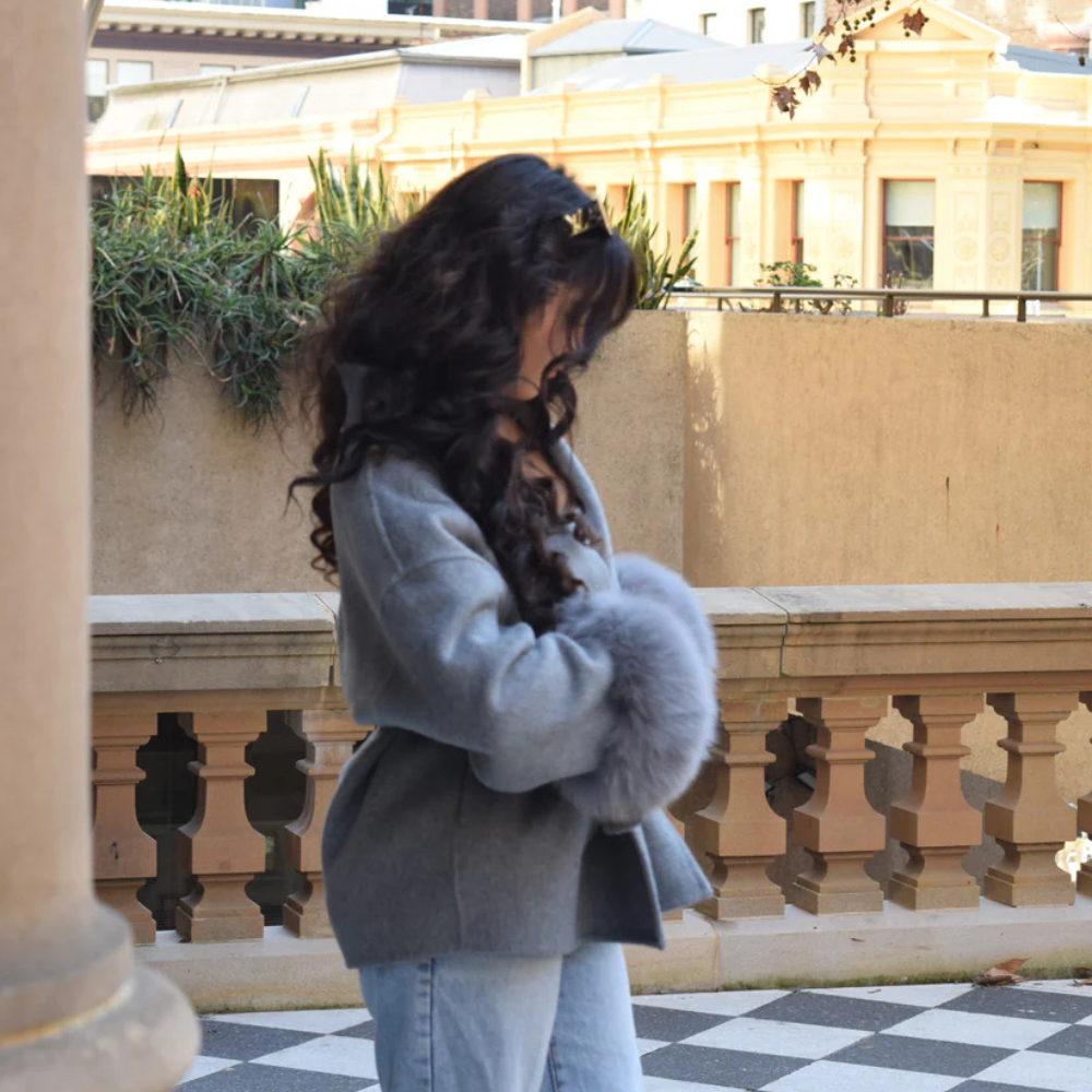 MARIE Luxury Wool Blend Coat