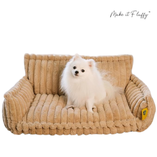 DreamNest Orthopedic Pet Bed - Square Plush
