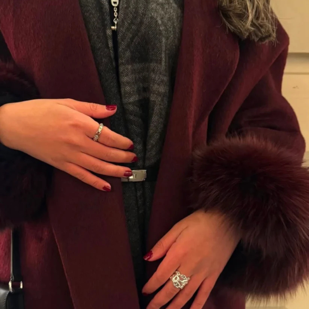 MARIE Luxury Wool Blend Coat