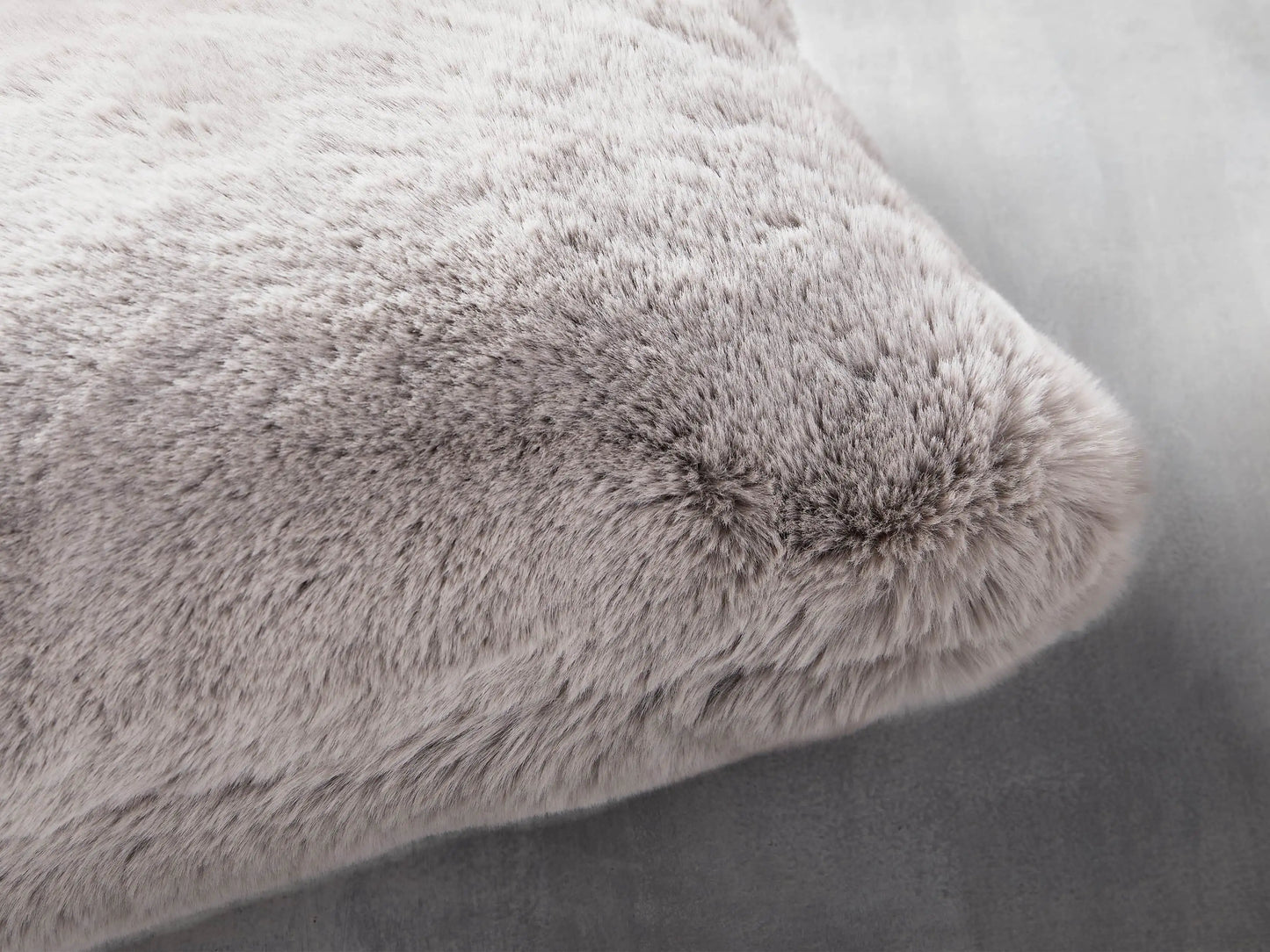 Faux Fur Rabbit Pillow Cover