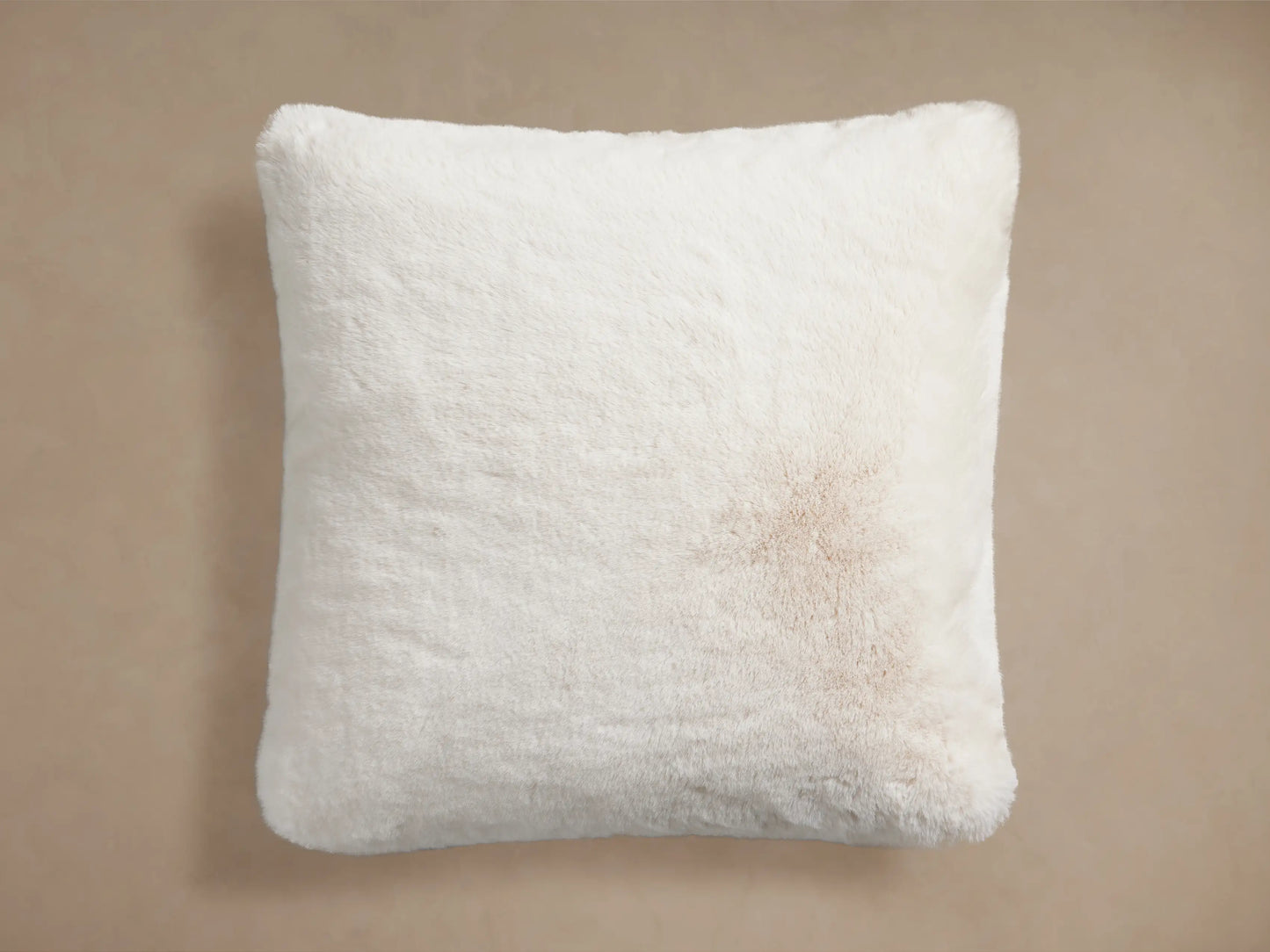 Faux Fur Rabbit Pillow Cover