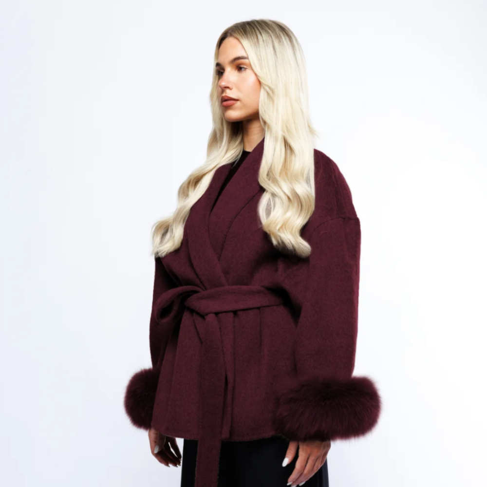 MARIE Luxury Wool Blend Coat