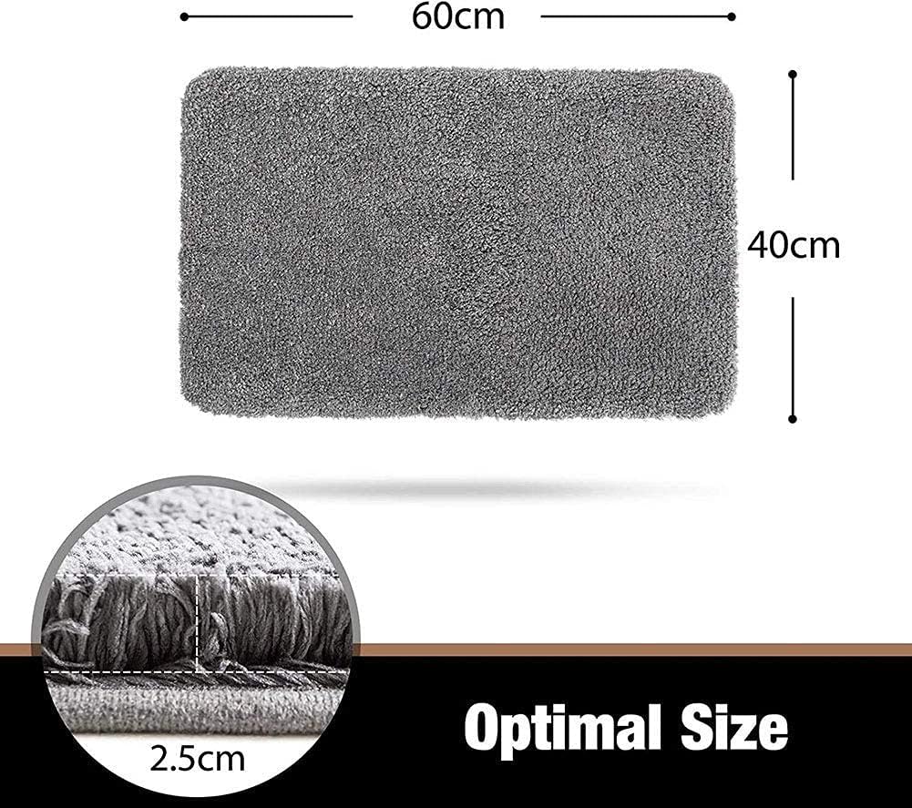 Ultra-Plush Non-Slip Bathroom Rug