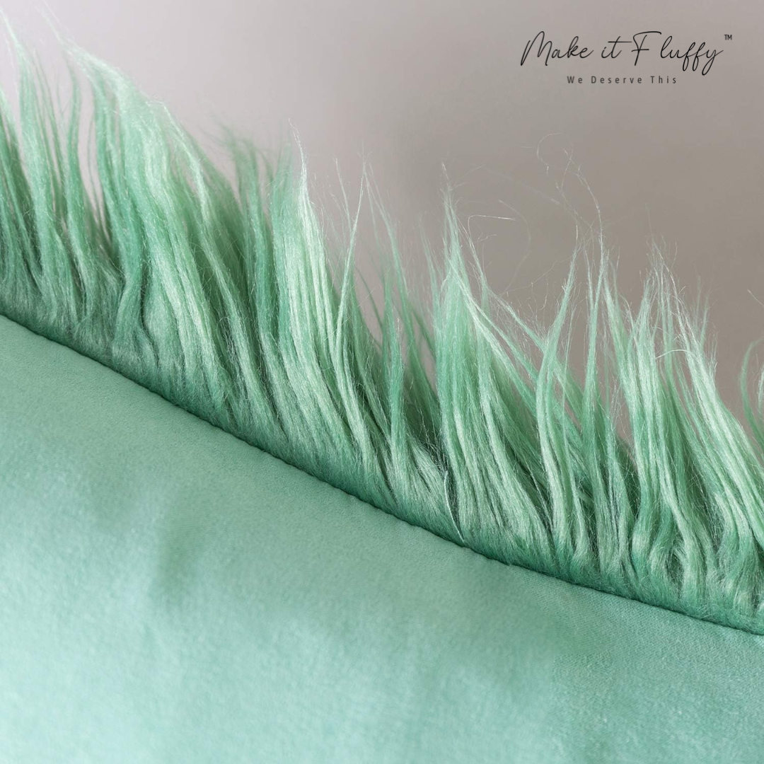 Chic Plush Faux Fur Home Pillow