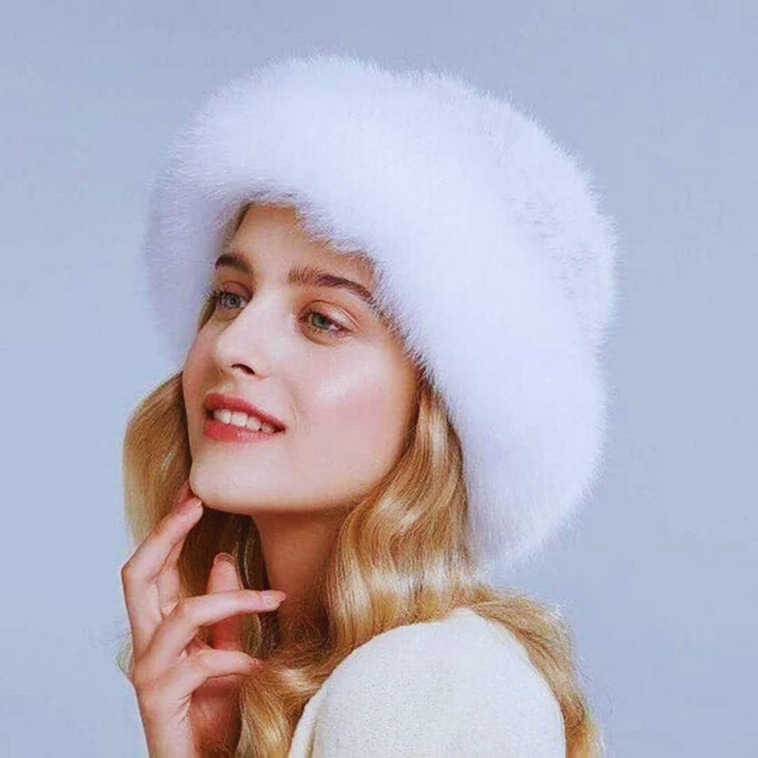 Classic Mongolian-Style Faux Fur Hat