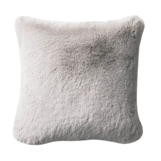 CloudFluff Ultra-Plush Rabbit Faux Fur Pillow Cover