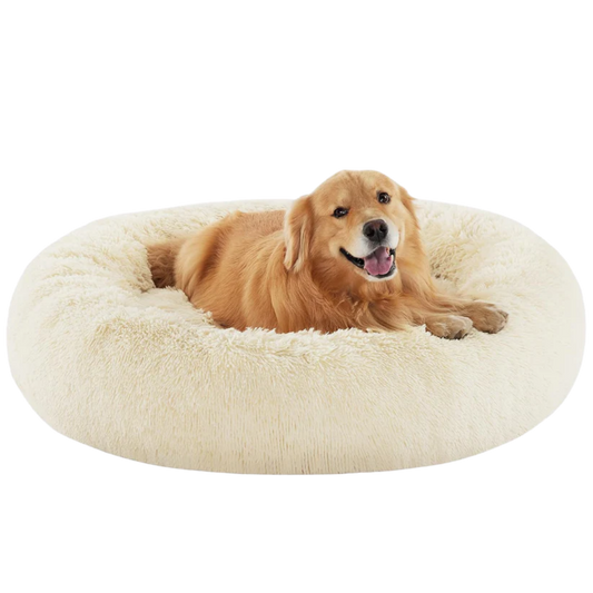 DreamNest Furry Friend Donut Bed