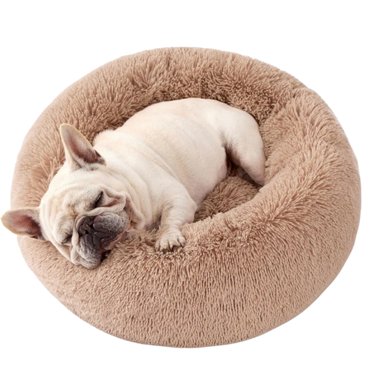 DreamNest Furry Friend Donut Bed