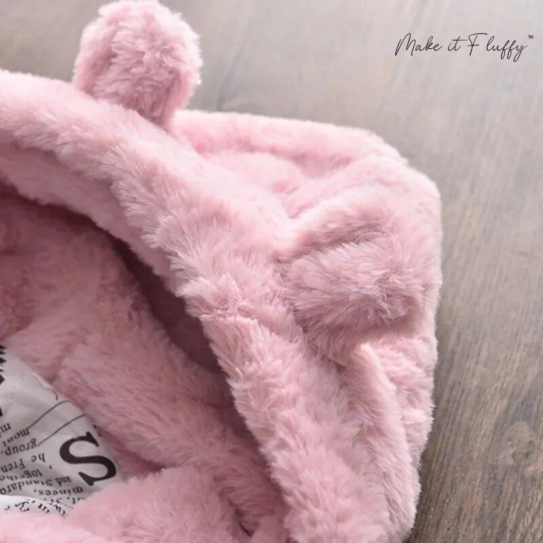 Kids' Fleece Faux Fur Hooded Parka