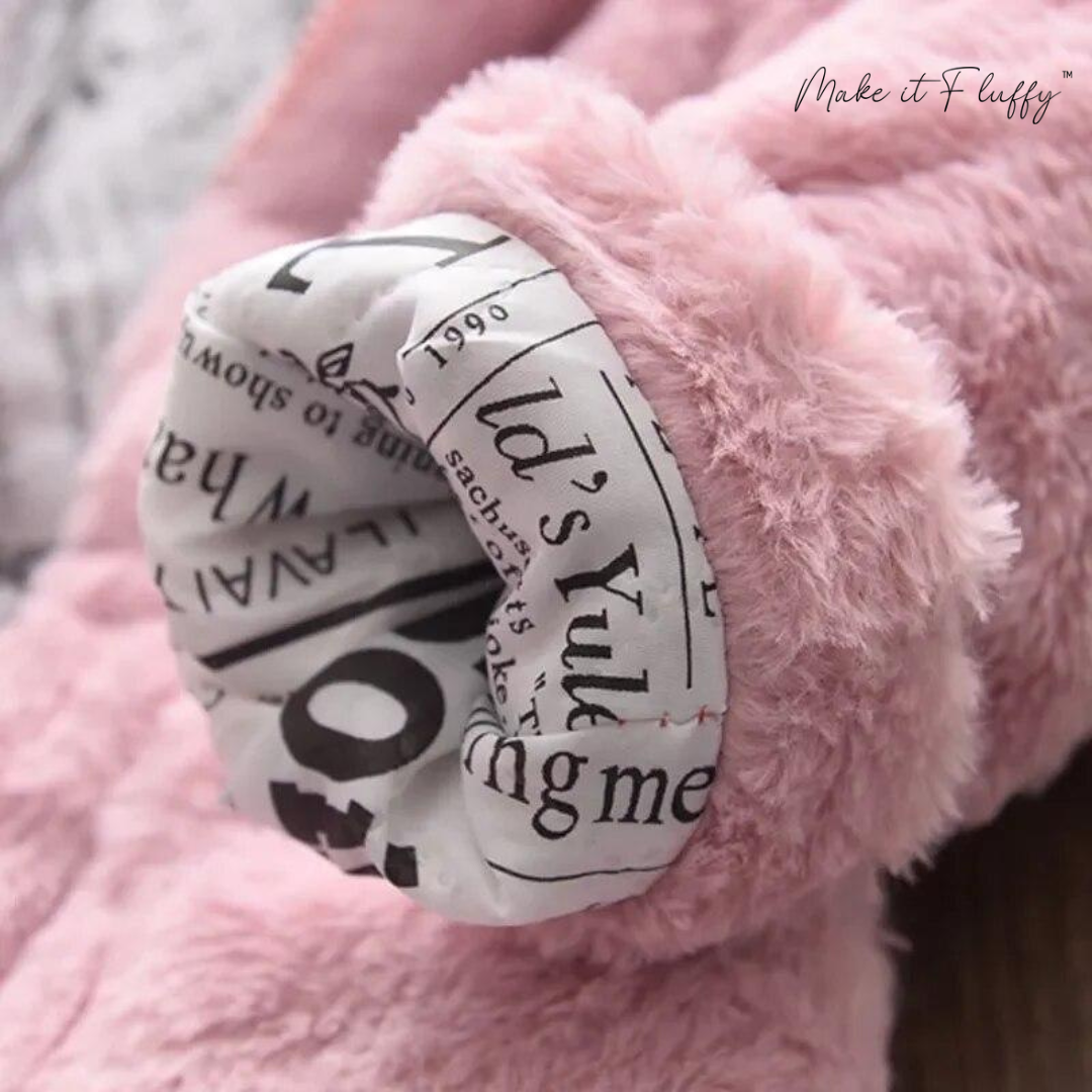 Kids' Fleece Faux Fur Hooded Parka