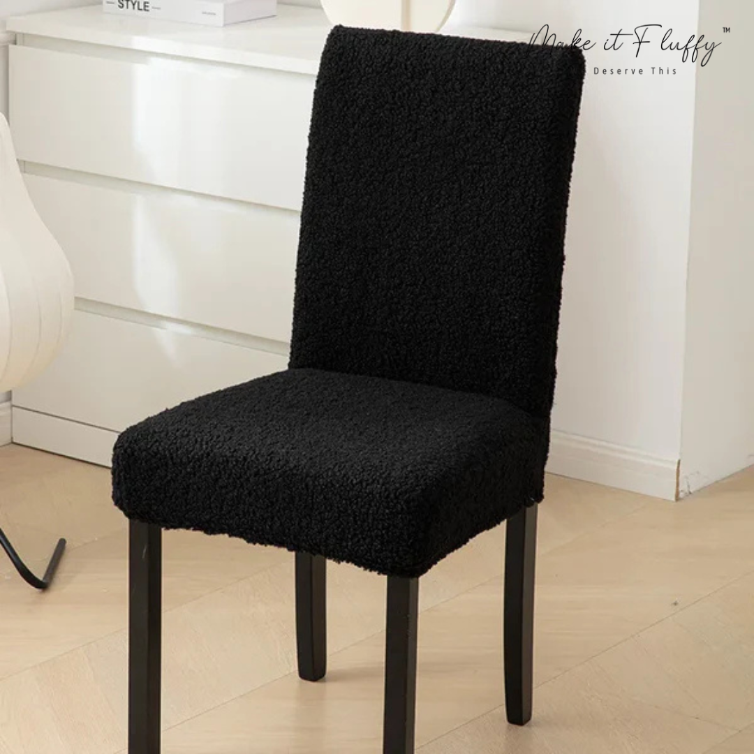 Luxe Sherpa Chair Cover – Elegance Meets Comfort