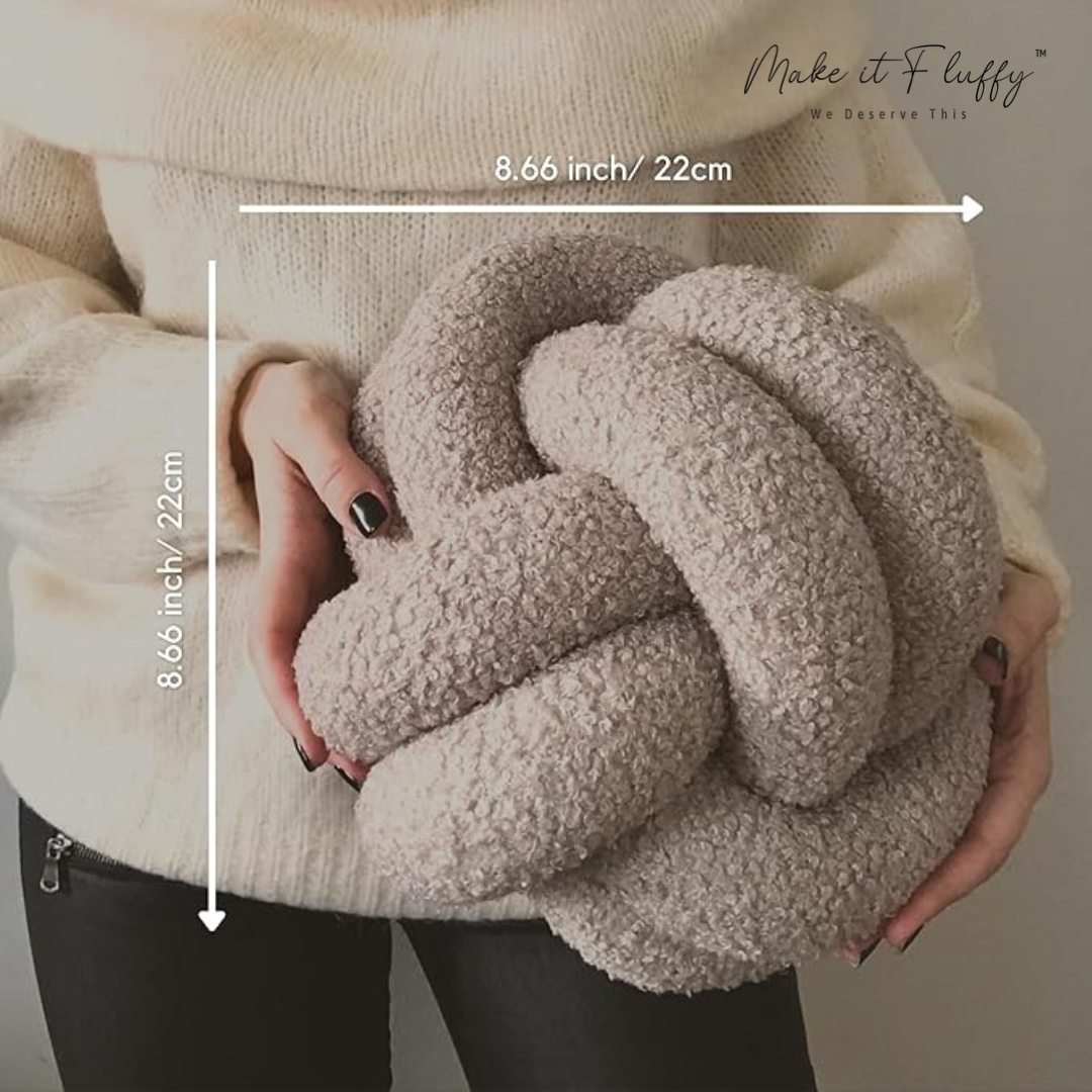 Modern Art Knot Pillow