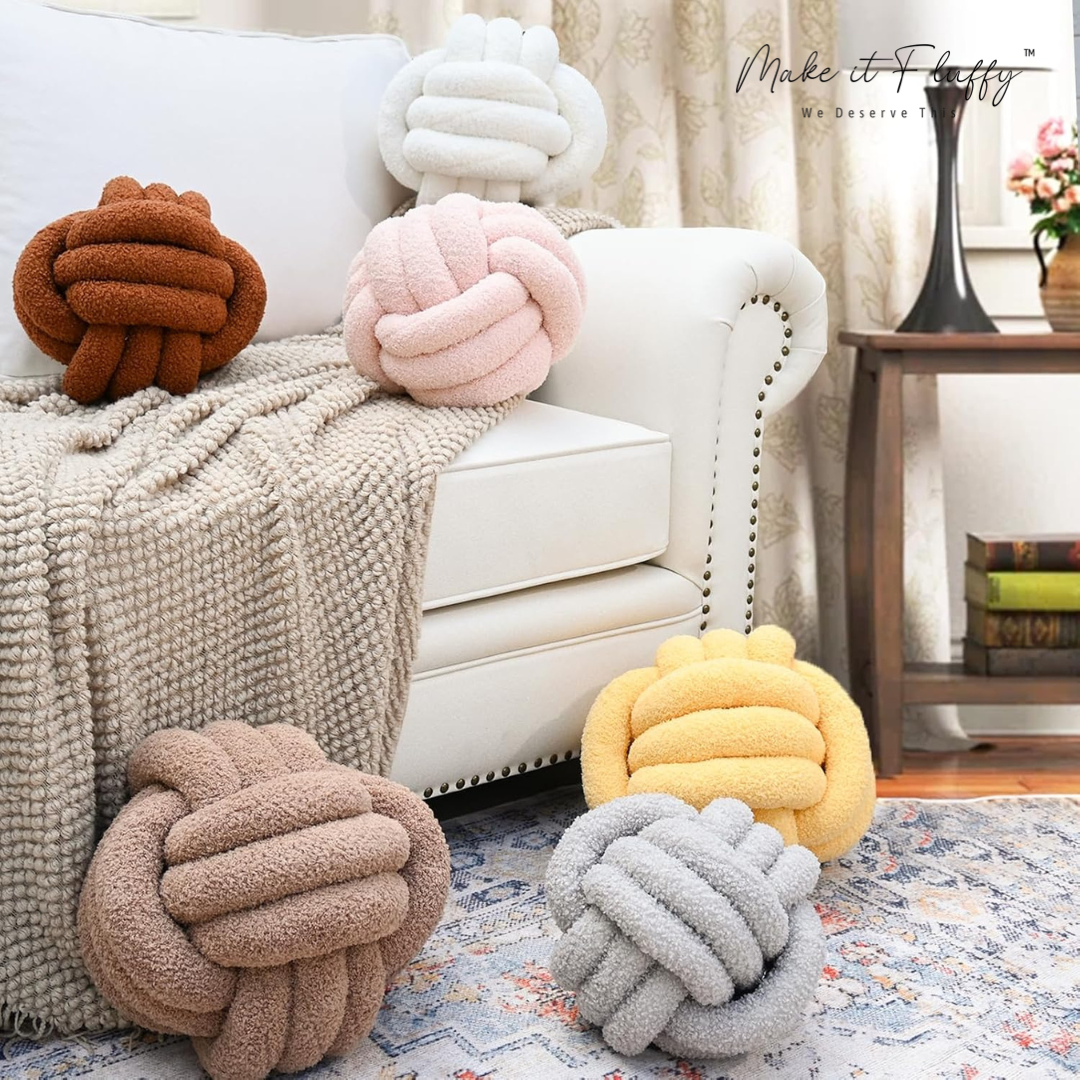 CloudFluff Boho Knot Cushion