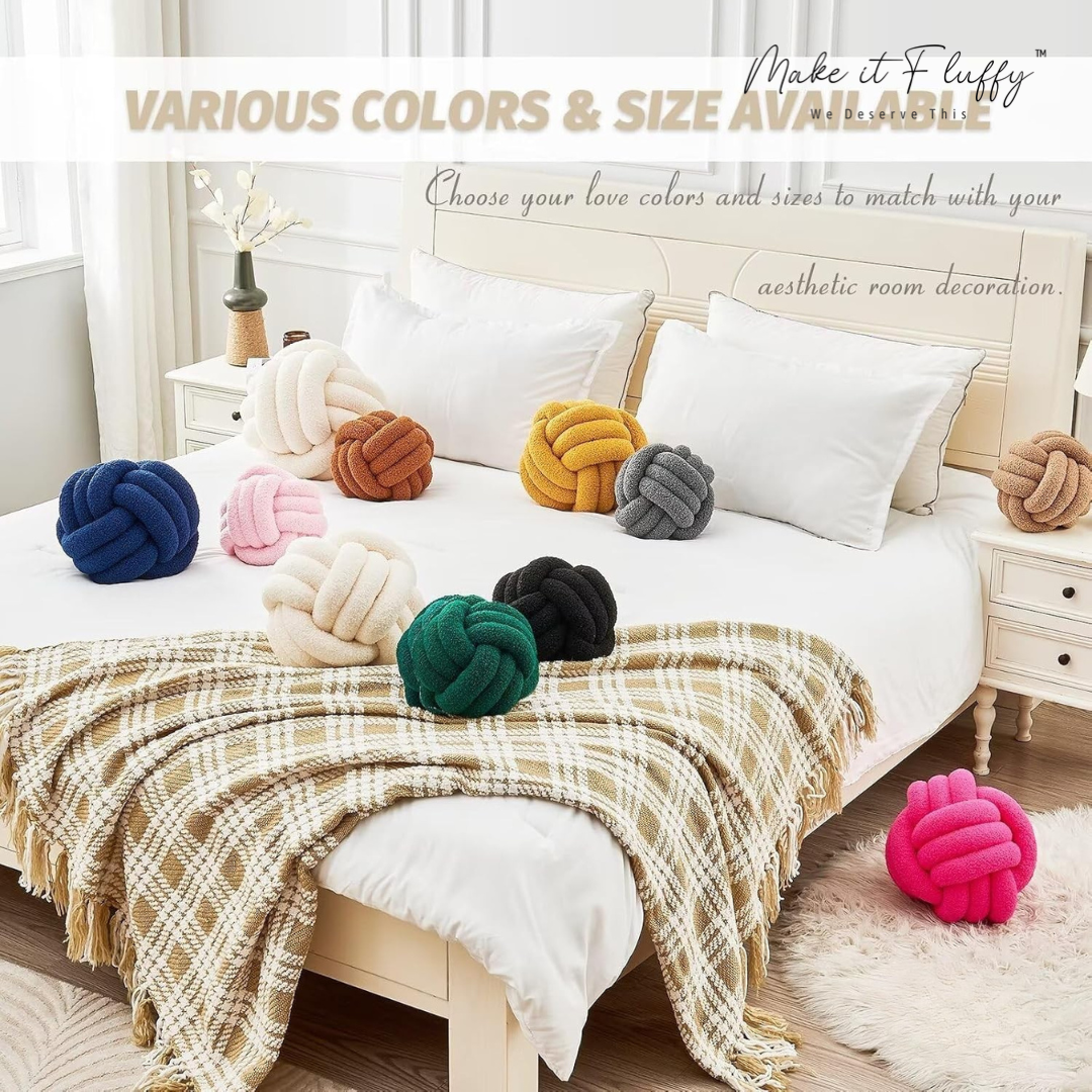 CloudFluff Boho Knot Cushion