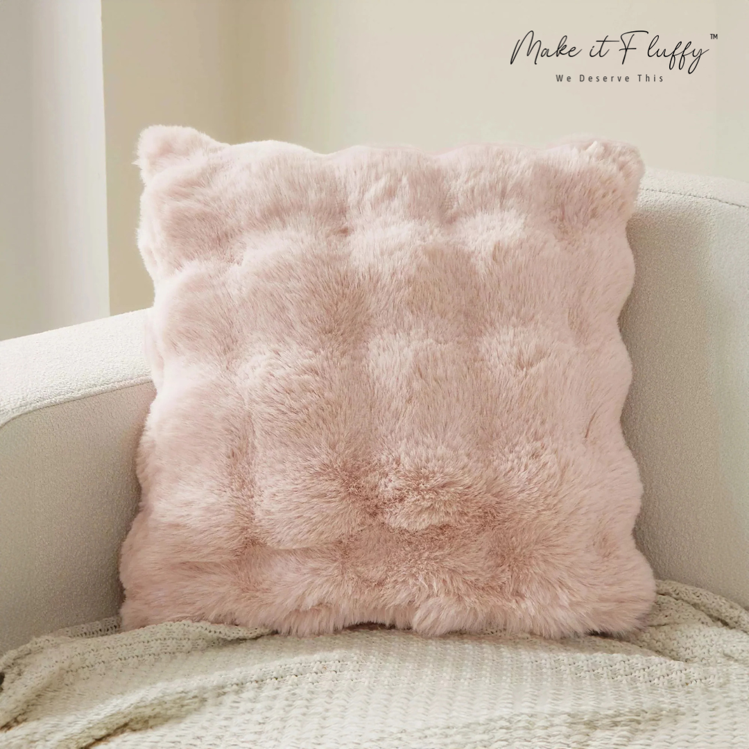 Premium Faux Fur Decorative Cushion Cover