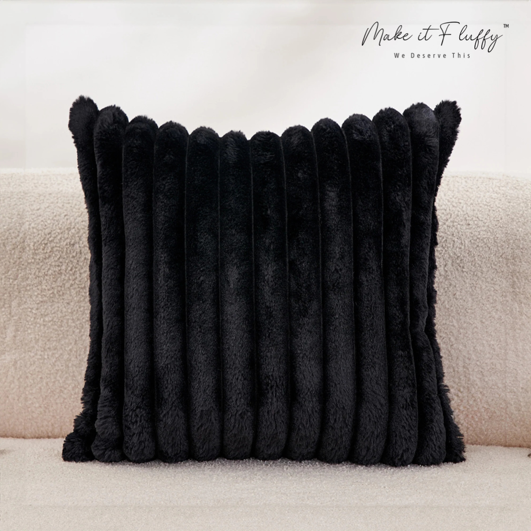 Premium Faux Fur Decorative Cushion Cover
