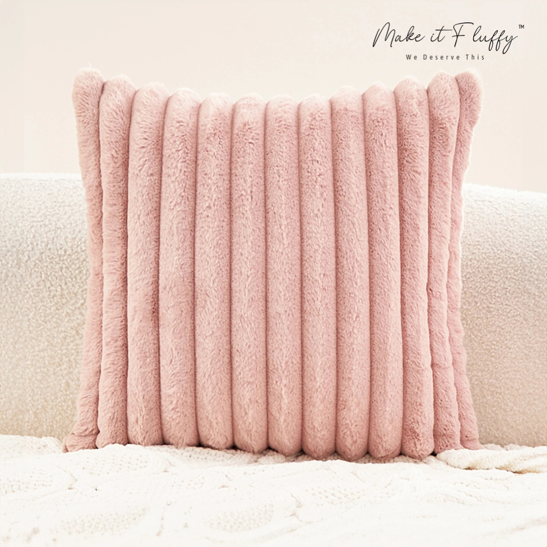 Premium Faux Fur Decorative Cushion Cover