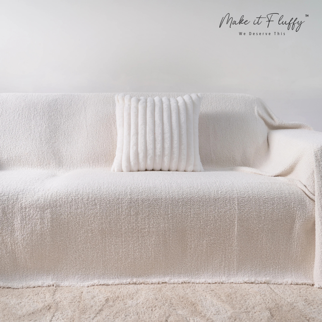 Premium Faux Fur Decorative Cushion Cover