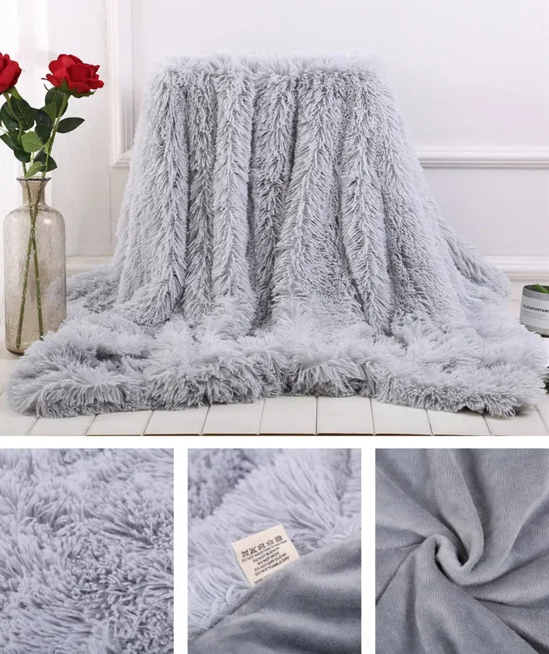 LetsGetFluffy™ Plush Throws & Blankets