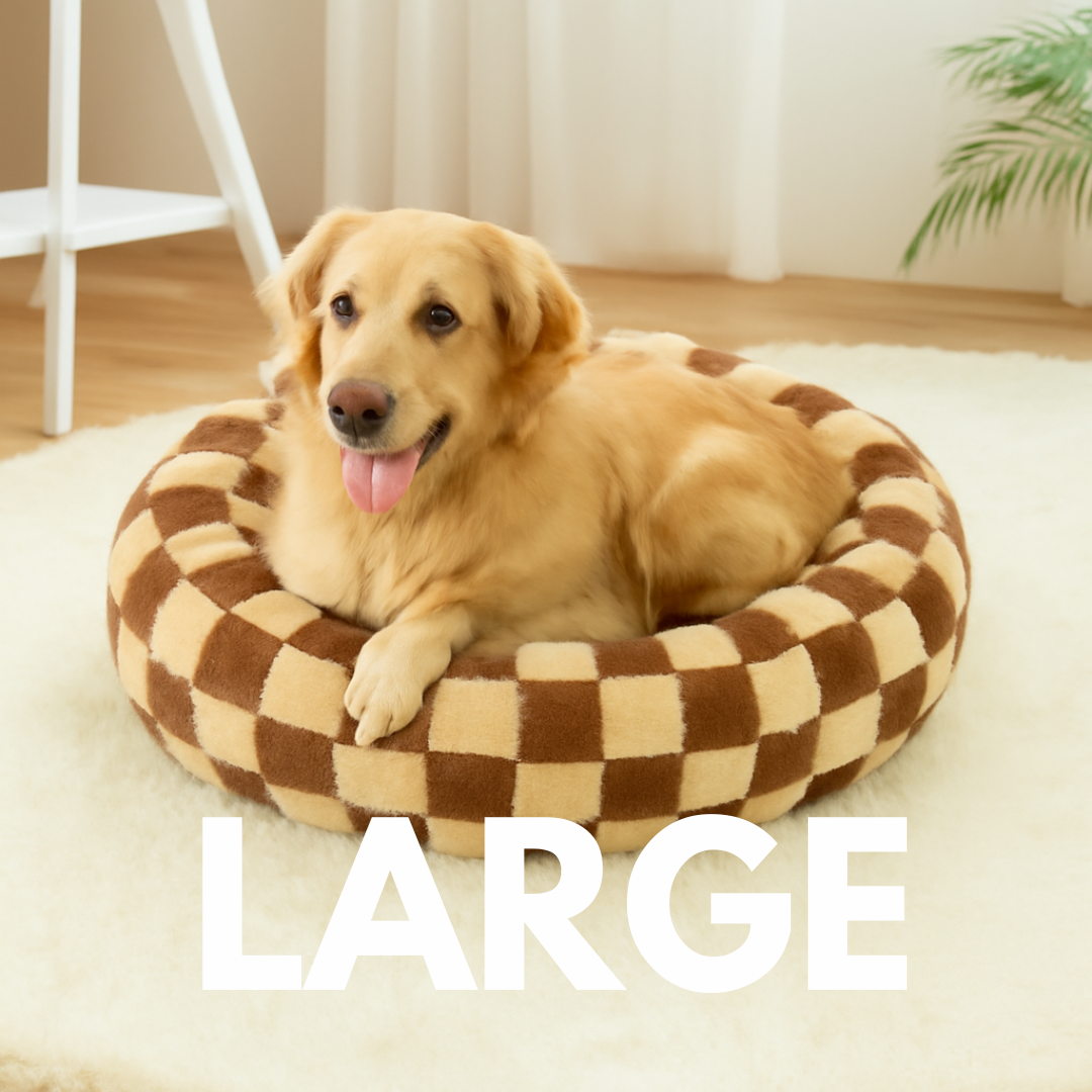 Cozy Calming Donut Pet Bed