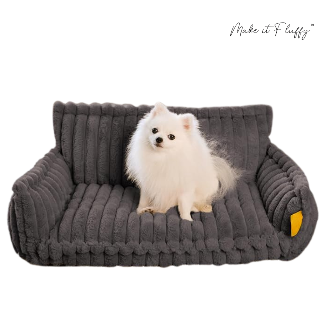 DreamNest Orthopedic Pet Bed - Square Plush