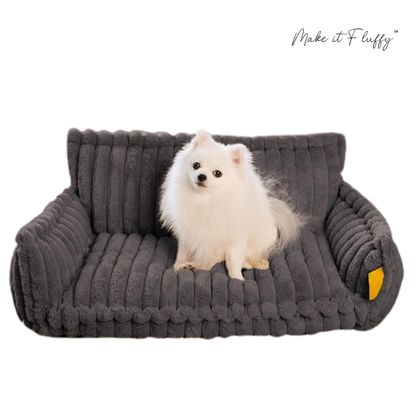 DreamNest Orthopedic Pet Bed - Square Plush