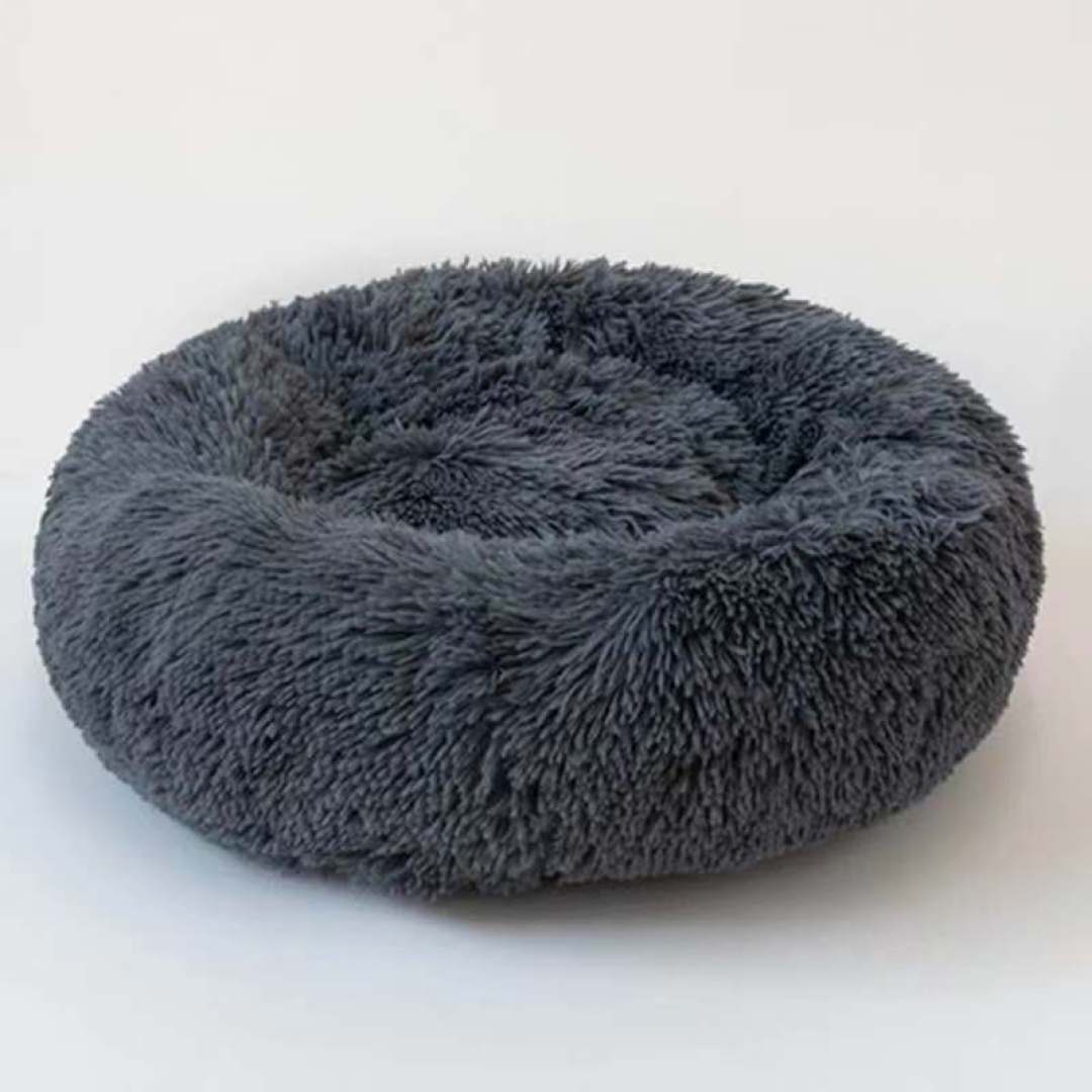 Dark Gray donut bed