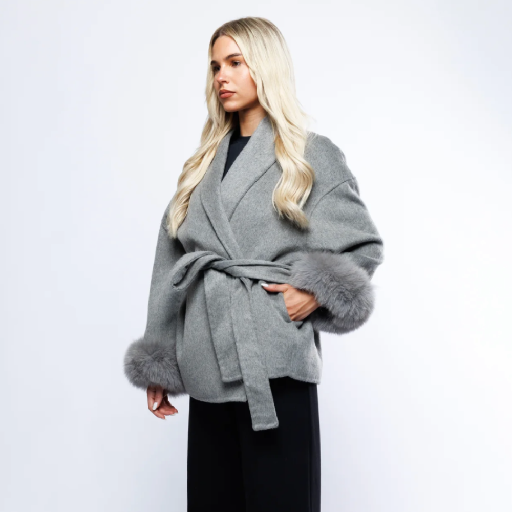 MARIE Luxury Wool Blend Coat
