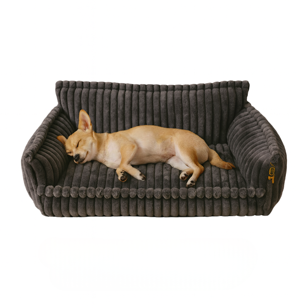 DreamNest Orthopedic Pet Bed - Square Plush