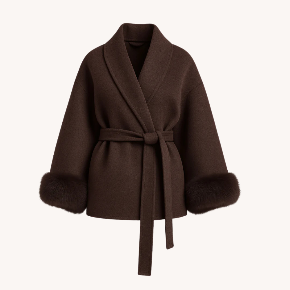 MARIE Luxury Wool Blend Coat