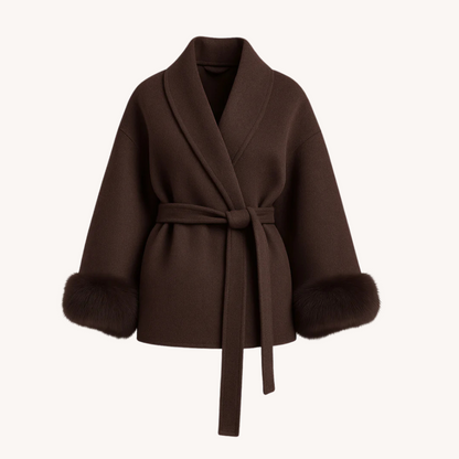 MARIE Luxury Wool Blend Coat