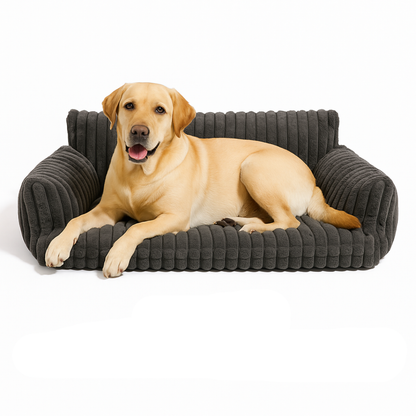 DreamNest Orthopedic Pet Bed - Square Plush