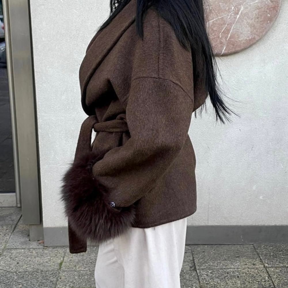 MARIE Luxury Wool Blend Coat