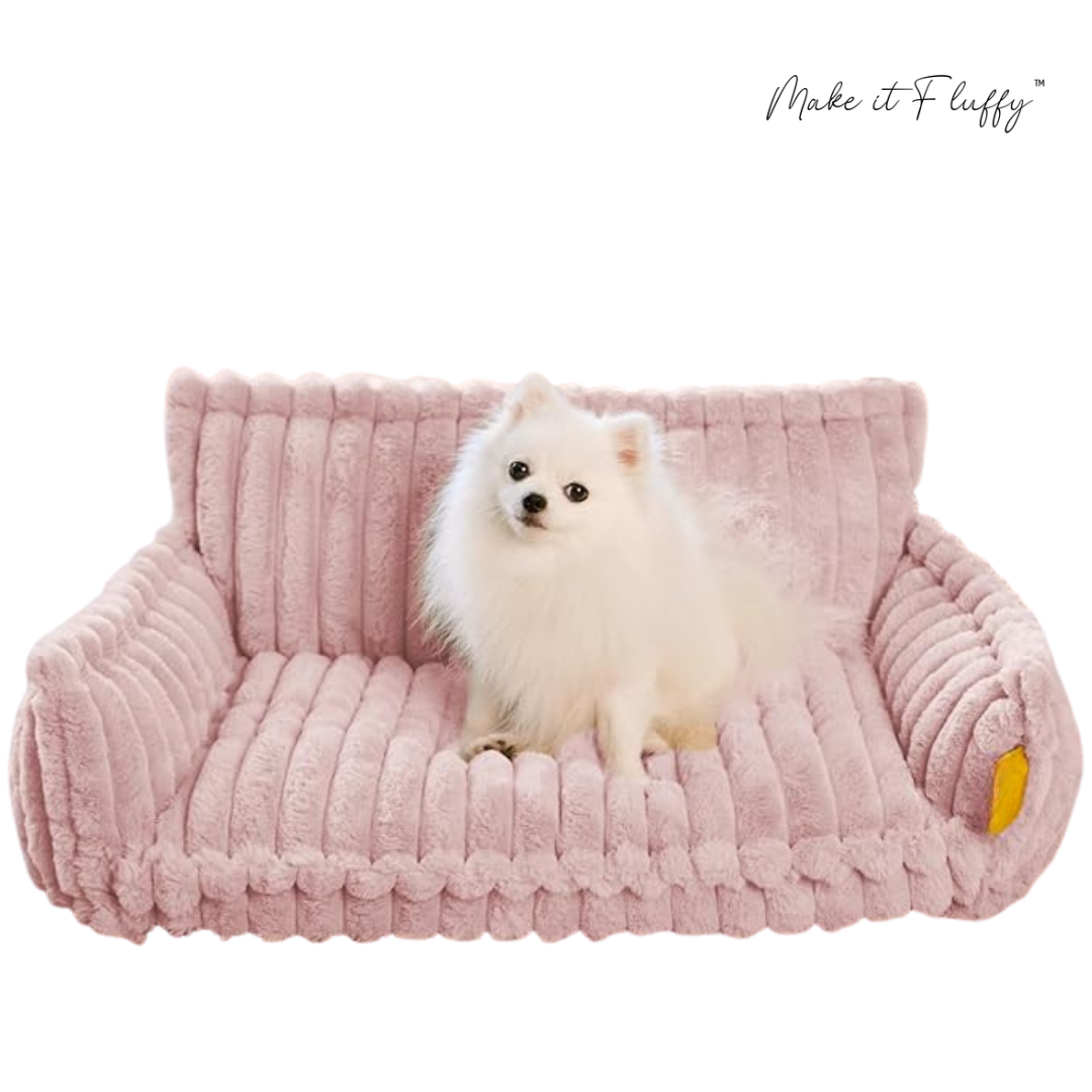DreamNest Orthopedic Pet Bed - Square Plush
