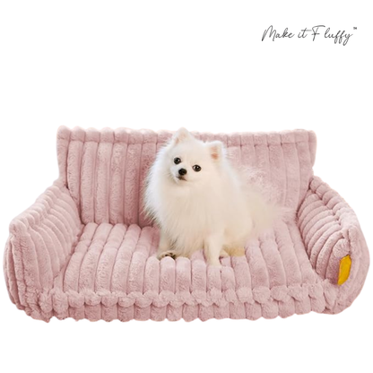 DreamNest Orthopedic Pet Bed - Square Plush