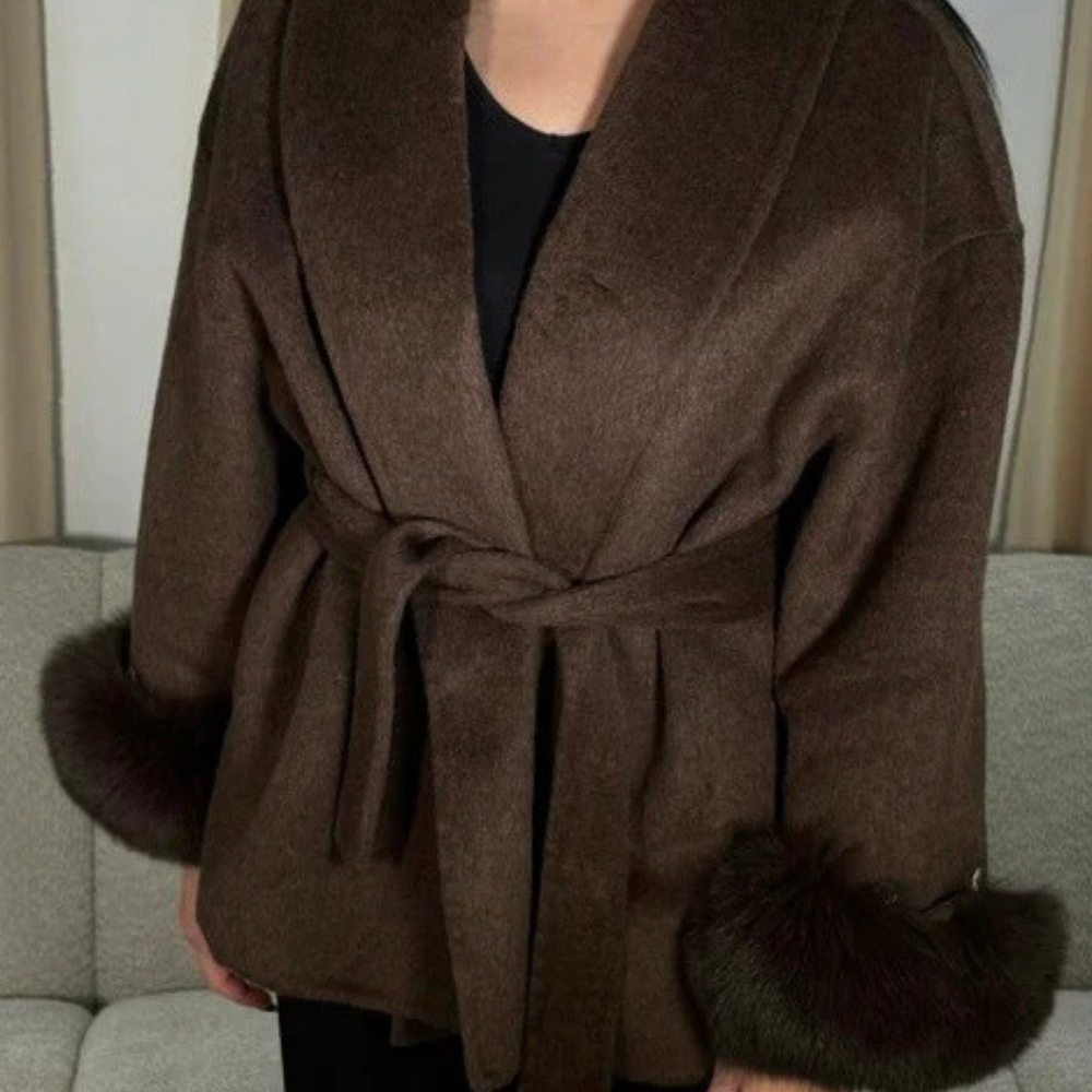 MARIE Luxury Wool Blend Coat