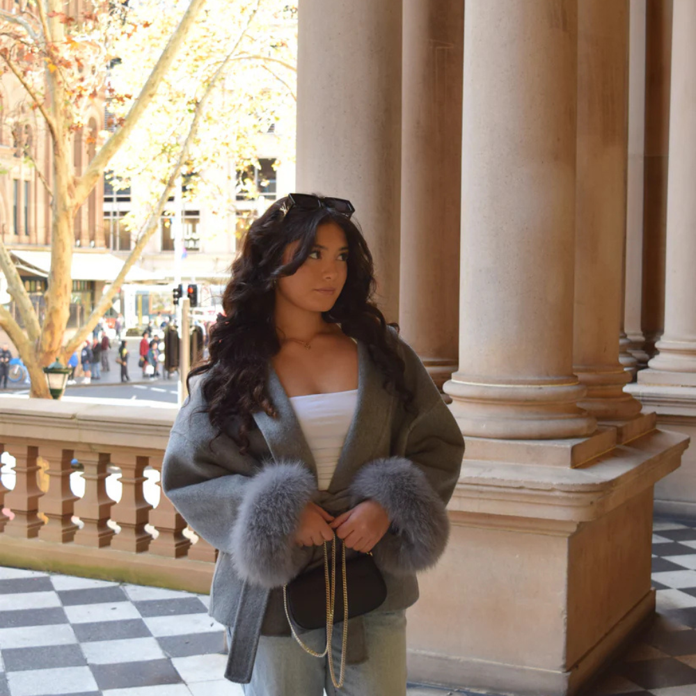 MARIE Luxury Wool Blend Coat