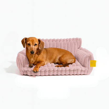 DreamNest Orthopedic Pet Bed - Square Plush