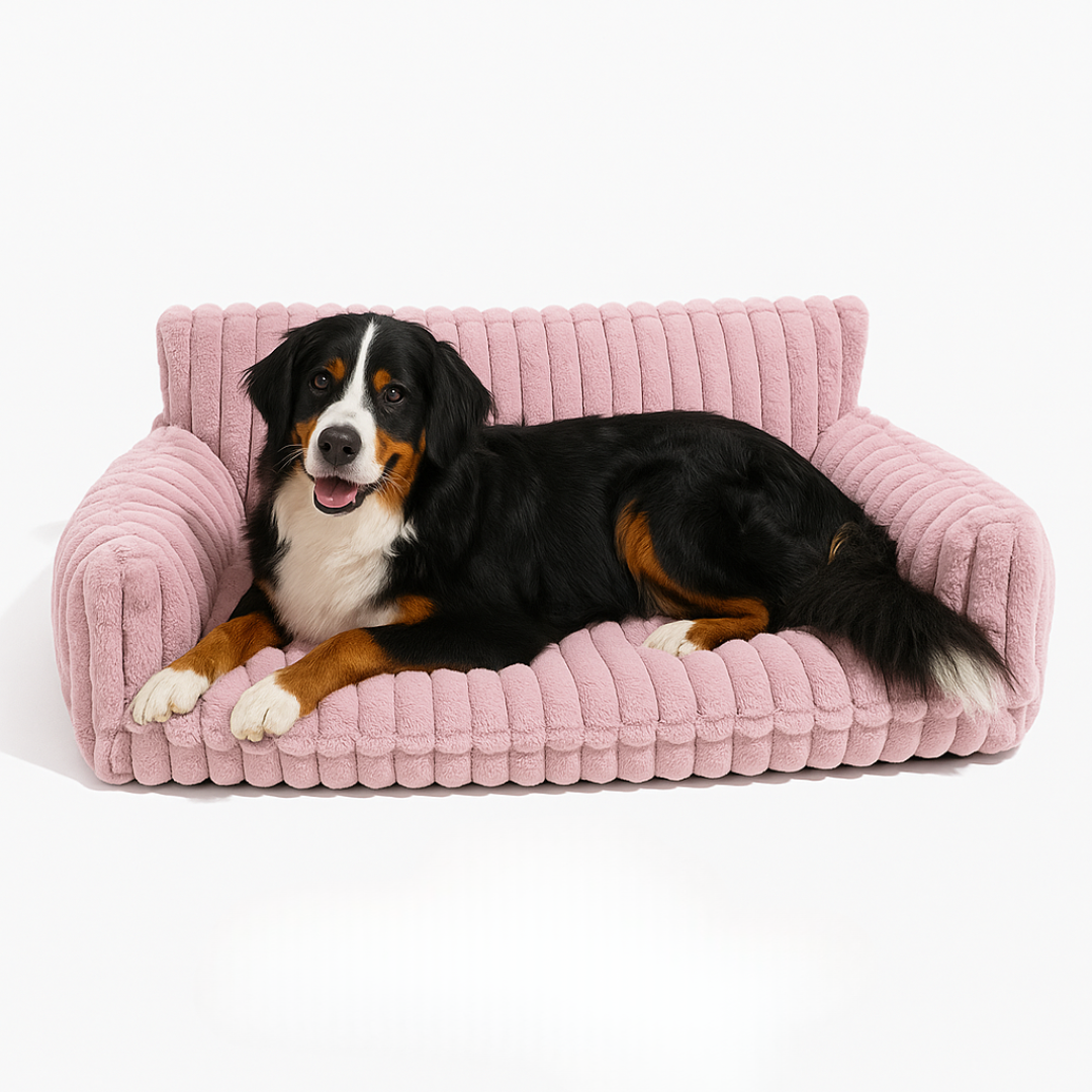 DreamNest Orthopedic Pet Bed - Square Plush