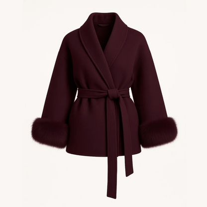 MARIE Luxury Wool Blend Coat