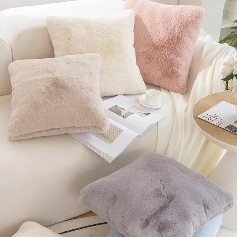 CloudFluff Plush Pillow Cover
