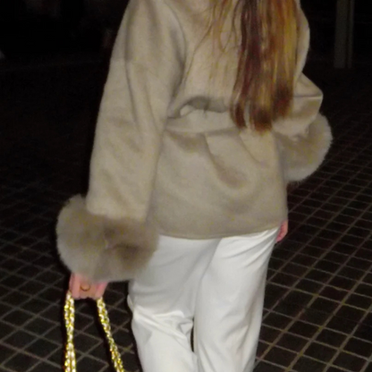 MARIE Luxury Wool Blend Coat