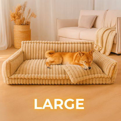 DreamNest Orthopedic Dog Bed - Square Plush