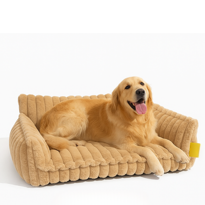 DreamNest Orthopedic Pet Bed - Square Plush