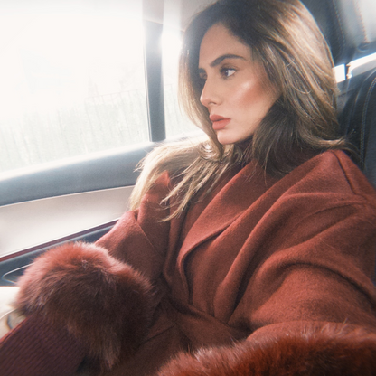 MARIE Luxury Wool Blend Coat