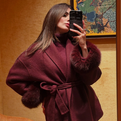 MARIE Luxury Wool Blend Coat