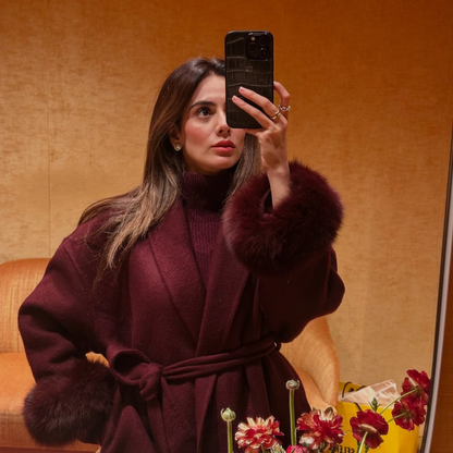 MARIE Luxury Wool Blend Coat