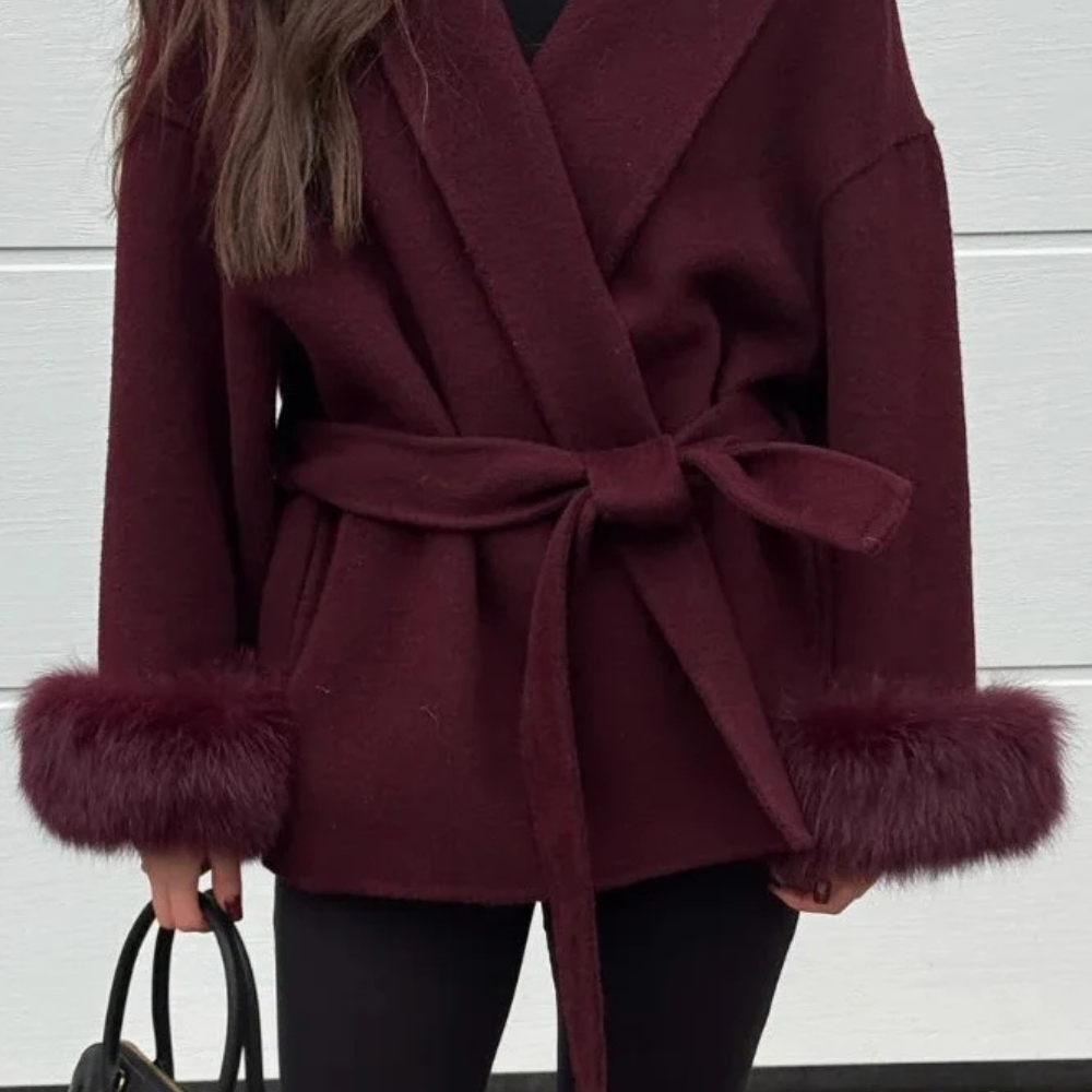 MARIE Luxury Wool Blend Coat